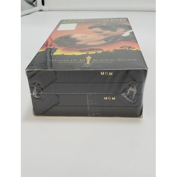 Gone With the Wind (VHS) 2-Tape Set Factory Sealed Original Mgm Watermark - Picture 4 of 5